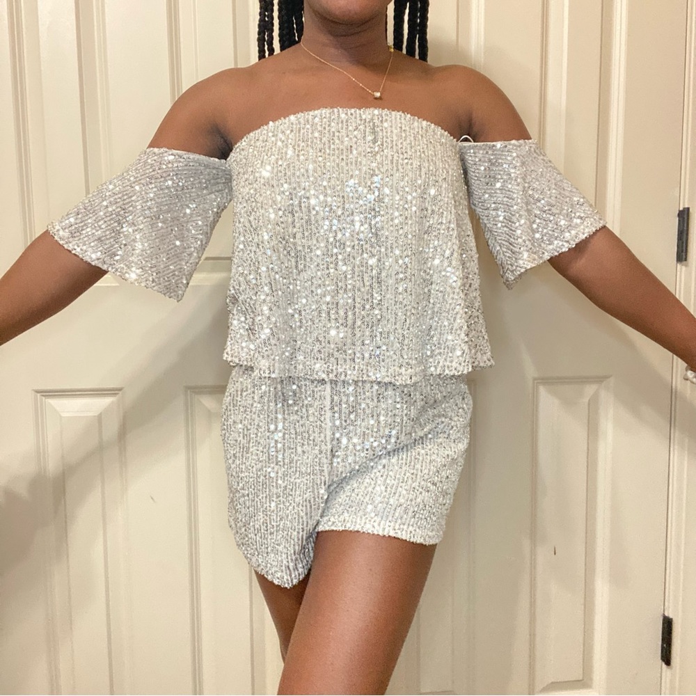 Sequin Romper